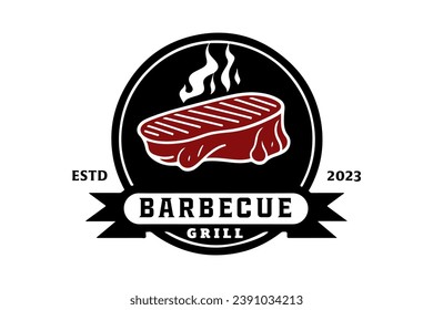 "BBQ Party Logo" is a design asset suitable for creating logos or branding materials for barbecue parties, cookouts, or any food-related events with a fun and casual atmosphere.