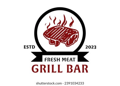 "BBQ Party Logo" is a design asset suitable for creating logos or branding materials for barbecue parties, cookouts, or any food-related events with a fun and casual atmosphere.