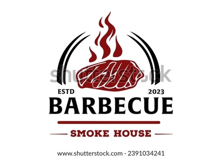 "BBQ Party Logo" is a design asset suitable for creating logos or branding materials for barbecue parties, cookouts, or any food-related events with a fun and casual atmosphere.