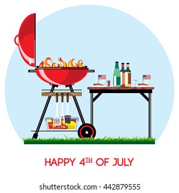 BBQ place. We invite You to celebrate Independence day.