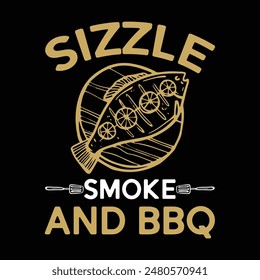 BBQ Quotes Printable Vector Design