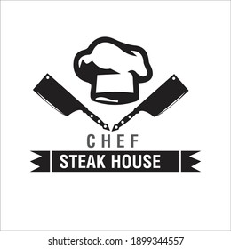 BBQ. Set of grill and barbecue restaurant logo, menu element, label and badge. Vector