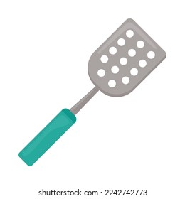 bbq spatula icon on white background