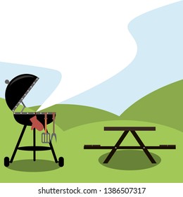 Es la hora de la barbacoa. Vamos a hacer una fiesta