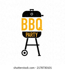 BBQ time, Party. Barbecue or grill tool. Vector illustration.