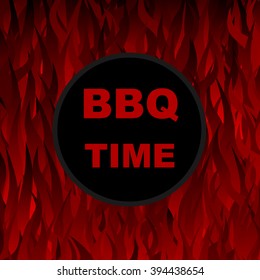 bbq time sign