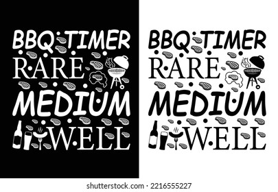 BBQ Timer t shirt design