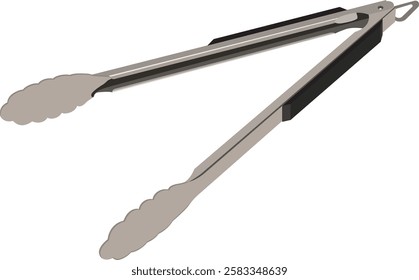 bbq tongs, Dinner Tool Vector.