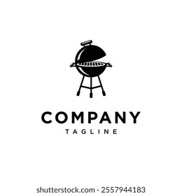 BBQ Tools logo icon vector.