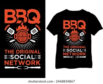 Bbq T-Shirt Design- Berbeque tshirt design ideas- Berbeque vector graphics- Berbeque shirts ideas- T-Shirt Design