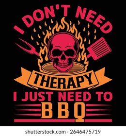 BBQ T-shirt Design – Funny Grill Master Tee for Barbecue Lovers