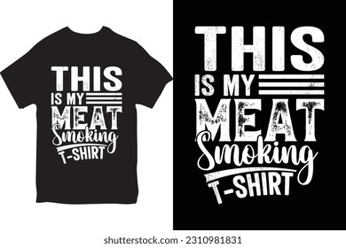 BBQ T-Shirt design,  Funny BBQ T shirt Design, Father's Day typography BBQ shirts designs