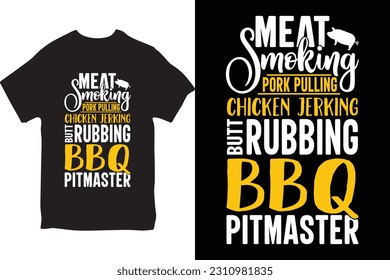 BBQ T-Shirt design,  Funny BBQ T shirt Design, Father's Day typography BBQ shirts designs