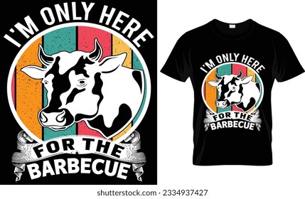 BBQ T-Shirt Design, BBQ Lover, Food.