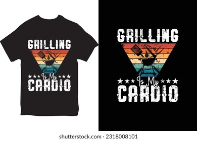 BBQ T-shirt design vector template,  BBQ Grilling shirts design vectors, Custom BBQ shirts, Funny BBQ t-shirt, Grilling' lover shirts, ready for print posters, banner and pod