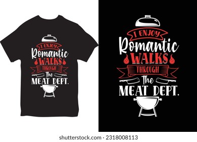 BBQ T-shirt design vector template,  BBQ Grilling shirts design vectors, Custom BBQ shirts, Funny BBQ t-shirt, Grilling' lover shirts, ready for print posters, banner and pod