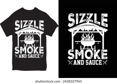 Camiseta de barbacoa, diseño divertido de la camiseta de barbacoa y los amantes de la barbacoa y la camiseta de la parrilla 