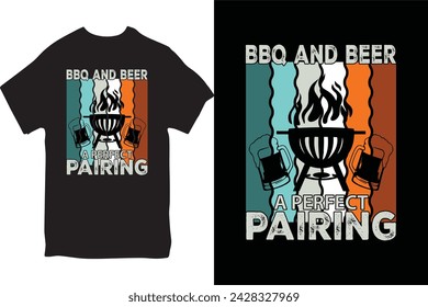 Camiseta de barbacoa, diseño divertido de la camiseta de barbacoa y los amantes de la barbacoa y la camiseta de la parrilla 