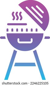 Bbq vector icon. Can be used for printing, mobile and web applications.