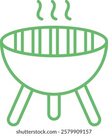 Bbq vector icon. Can be used for printing, mobile and web applications.