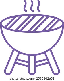 Bbq vector icon. Can be used for printing, mobile and web applications.