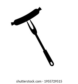 Juego de iconos de vector de barbacoa. colección de signos de ilustración picnic. símbolo o logotipo del filete.