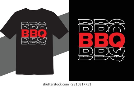 BBQ Vector T Shirt Design Free Vektordownload (Lizenzfrei)