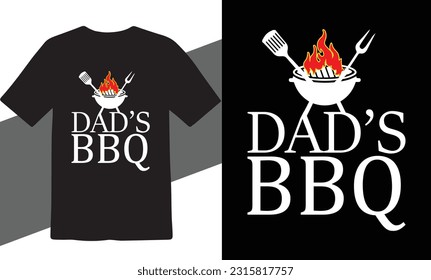 BBQ Vector T shirt Design free vector download(Royalty Free)