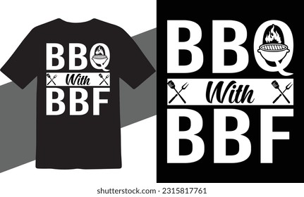 BBQ Vector T shirt Design free vector download(Royalty Free)