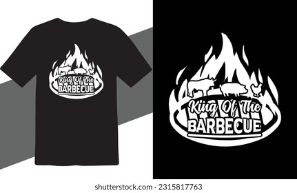 BBQ Vector T shirt Design free vector download(Royalty Free)