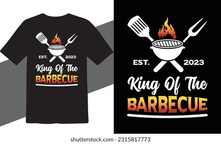 BBQ Vector T shirt Design free vector download(Royalty Free)