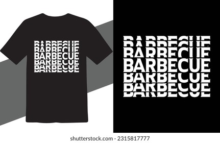 BBQ Vector T shirt Design free vector download(Royalty Free)