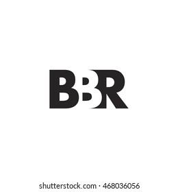 Bbr Logo Vector Graphic Branding Letter Stock Vector (Royalty Free ...