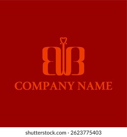 O logotipo borboleta da BB é elegante e exclusivo para qualquer logotipo de negócios que oferece luxo.
