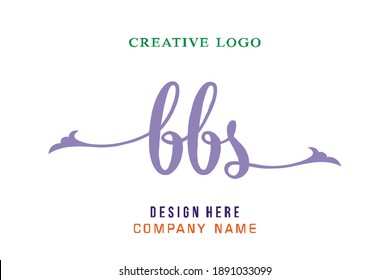 BBS lettering logo is simple, easy to understand and authoritative