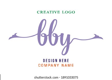 BBY lettering logo is simple, easy to understand and authoritative