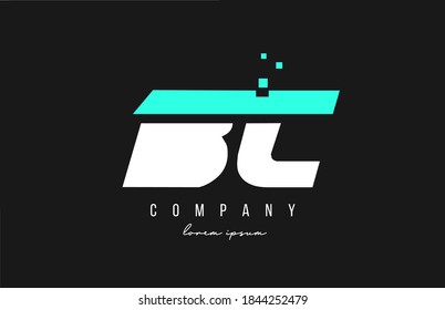 bc b c alphabet letter logo combination in blue and white color. Creative icon design for business