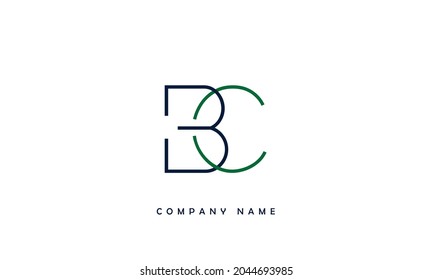 BC, CB Alphabets Letters Logo Monogram