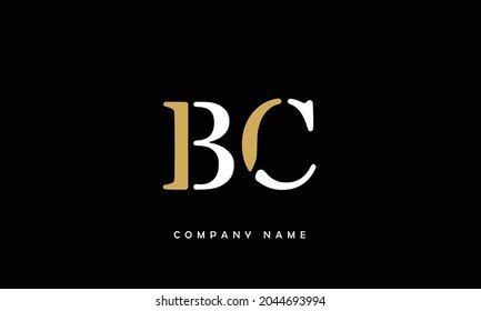 BC, CB Alphabets Letters Logo Monogram