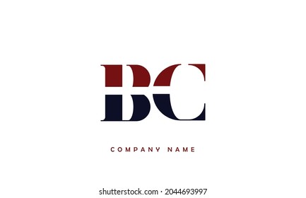 BC, CB Alphabets Letters Logo Monogram
