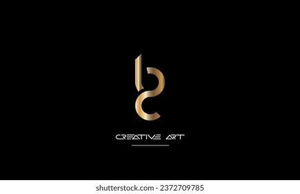 BC, CB, B, C letras abstractas monograma