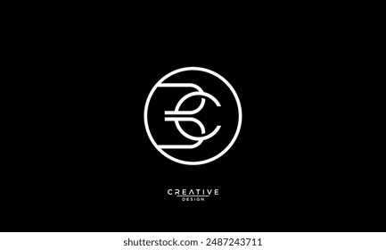 BC, CB, B, C, Abstract Letters Logo monogram