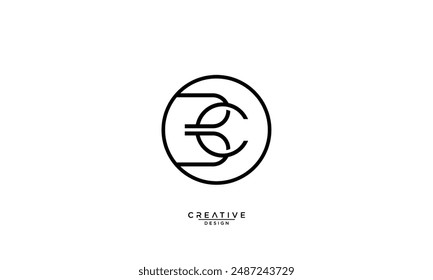 BC, CB, B, C, Abstract Letters Logo monogram