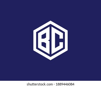 BC CB LETTER LOGO DESIGN VECTOR TEMPLATE