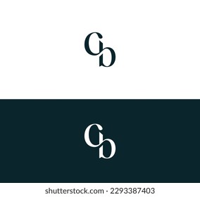 BC, CB letter vector logo. CB, BC letter vector logo