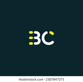 bc, CB letter vector logo. dc, CB letter vector logo