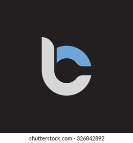 bc, cb overlapping rounded letter logo