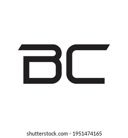 bc initial letter vector logo