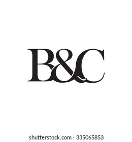 B&C Initial Logo. Ampersand Monogram Logo