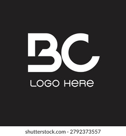 BC initial logo deisgn brand